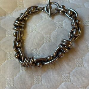 Silver Chain Link Bracelet